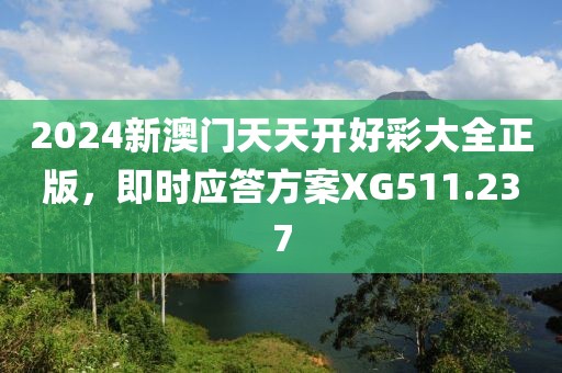 2024新澳门天天开好彩大全正版，即时应答方案XG511.237
