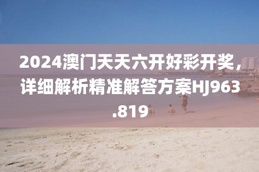 2024澳门天天六开好彩开奖，详细解析精准解答方案HJ963.819