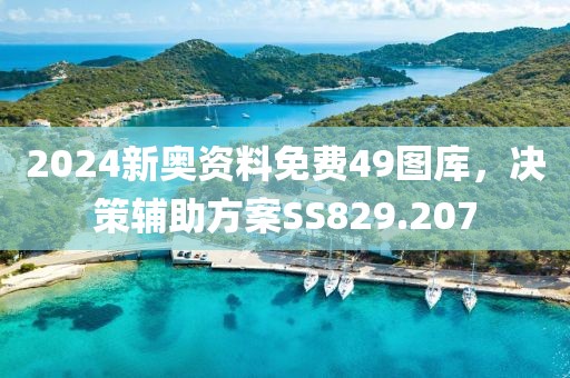 2024新奥资料免费49图库，决策辅助方案SS829.207