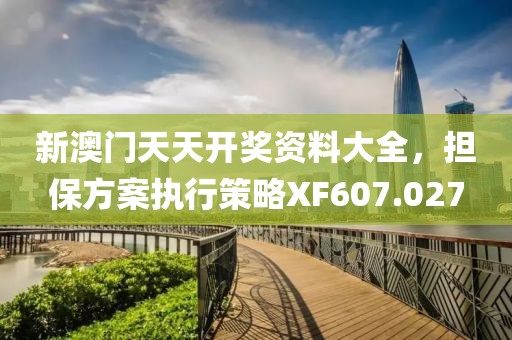 新澳门天天开奖资料大全，担保方案执行策略XF607.027