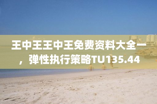 王中王王中王免费资料大全一，弹性执行策略TU135.44