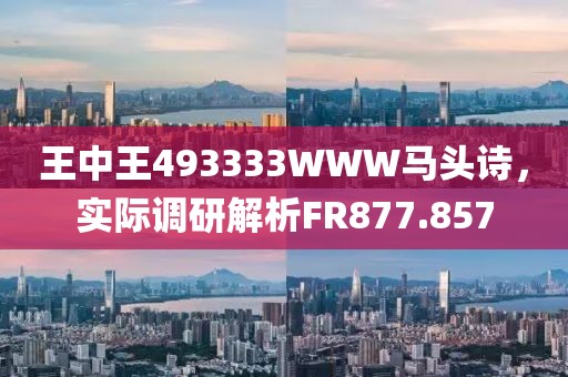 王中王493333WWW马头诗，实际调研解析FR877.857