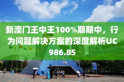 新澳门王中王100%期期中，行为问题解决方案的深度解析UC986.85