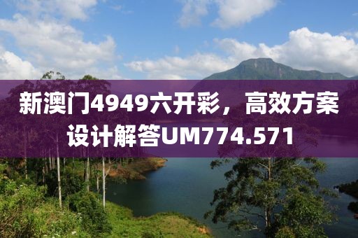 新澳门4949六开彩，高效方案设计解答UM774.571