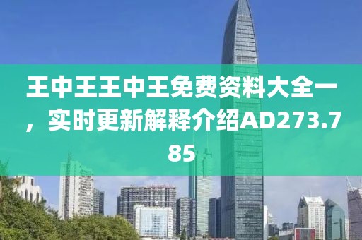 王中王王中王免费资料大全一，实时更新解释介绍AD273.785