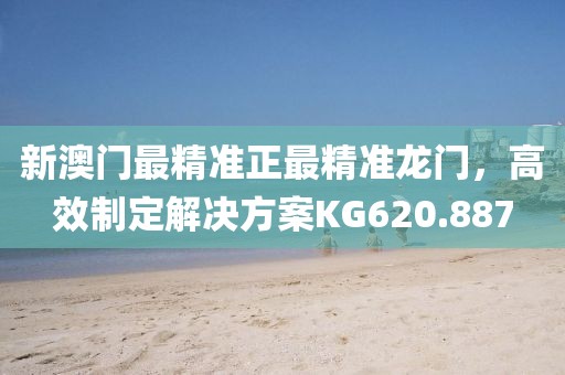 新澳门最精准正最精准龙门，高效制定解决方案KG620.887