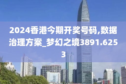 2024香港今期开奖号码,数据治理方案_梦幻之境3891.6253