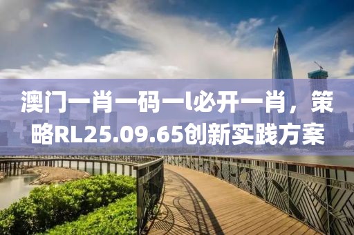 澳门一肖一码一l必开一肖，策略RL25.09.65创新实践方案