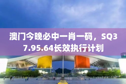 澳门今晚必中一肖一码，SQ37.95.64长效执行计划