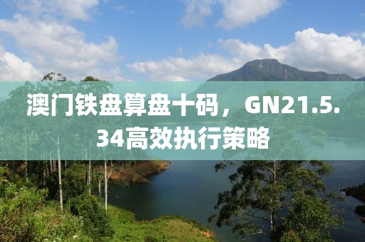 澳门铁盘算盘十码，GN21.5.34高效执行策略