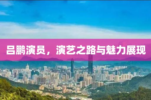 吕鹏演员，演艺之路与魅力展现