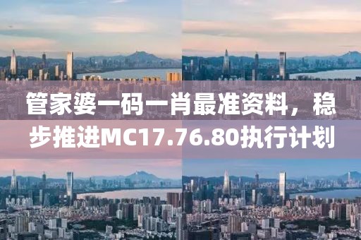 管家婆一码一肖最准资料，稳步推进MC17.76.80执行计划