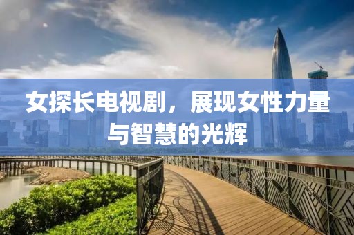 女探长电视剧，展现女性力量与智慧的光辉