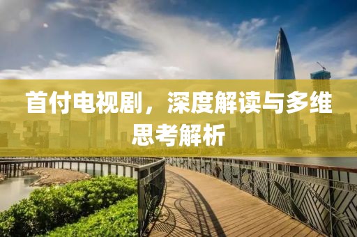 首付电视剧，深度解读与多维思考解析